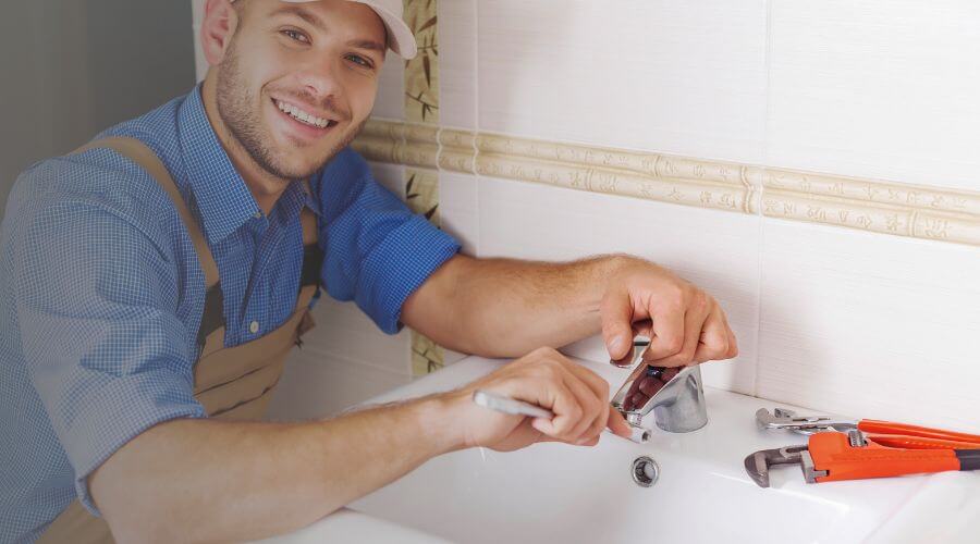Faucet cartridge replacement in Westgate, IA